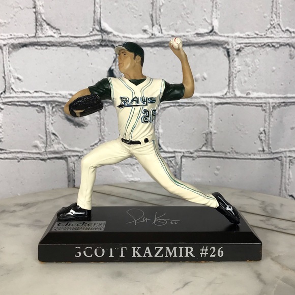 Tampa Bay Devil Rays Vintage 2000’s Boy’s Room Decor Baseball Player Figurines - Picture 3 of 12